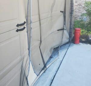 major damages repair or replace your garage door